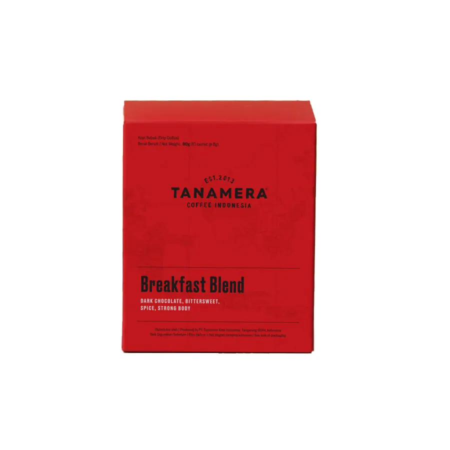 Tanamera Breakfast Blend Coffee Drip Bag (Box of 10)