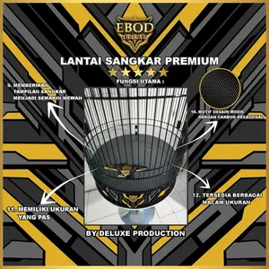 Lantai Sangkar Premium Karpet Sangkar berbahan Tebal Matrial Kuat & kokoh. No.2 Cocok Untuk Burung yg suka Nebok