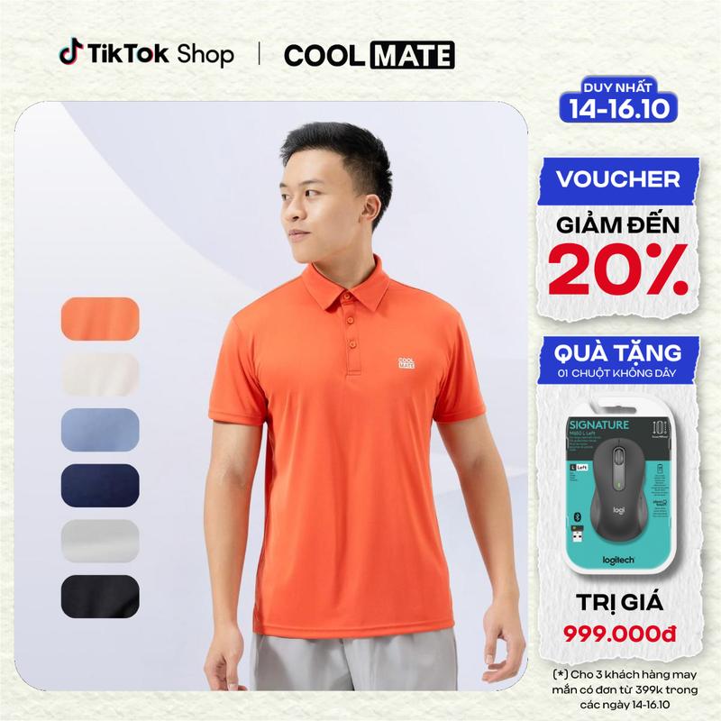 [Outlet Không đổi trả] Áo Polo Nam Thể Thao Pro Active 1595 - Coolmate