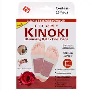 Paket 3 Box Koyo Kinoki Merah Isi 15 Pasang Detok Tubuh Alami