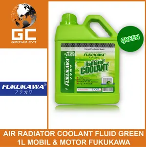 Air Radiator Coolant Pendingin Motor Mobil Fukukawa Green 1 L Hijau