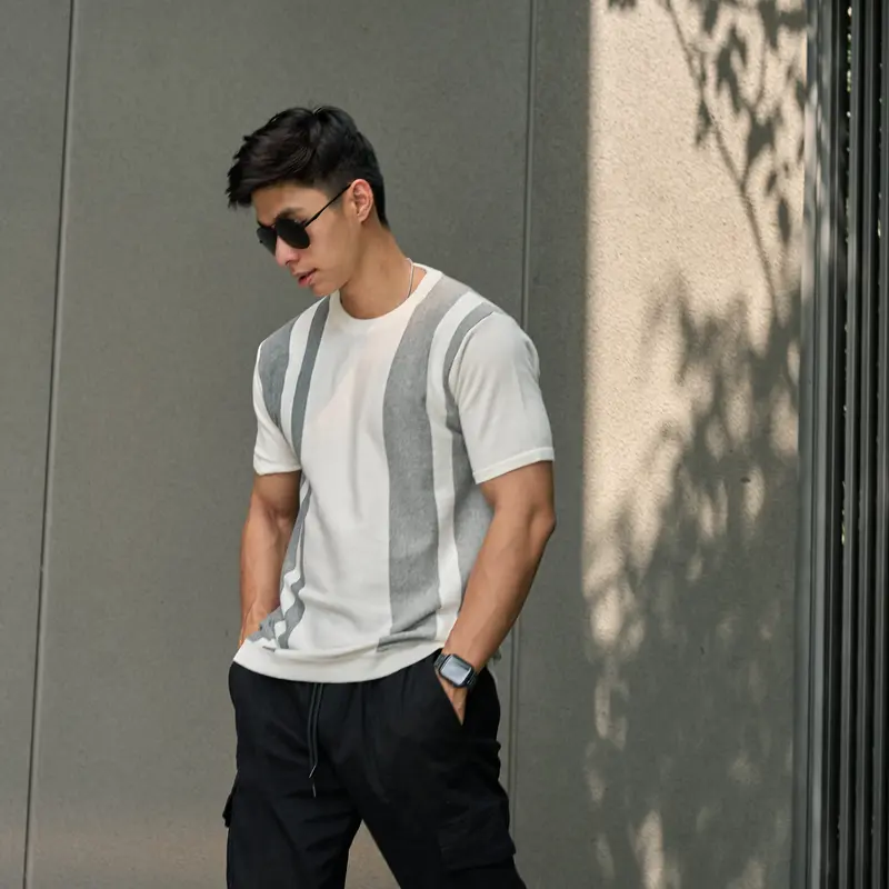 Kale HENRY / Sweater Rajut / Sweater Pria / Sweater Basic / Sweater Tangan Pendek / Atasan Kaos Pria 3