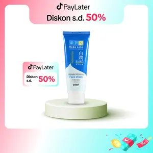 Hada Labo Shirojyun Ultimate Whitening Face Wash 100 ml - Sabun Pencuci Wajah