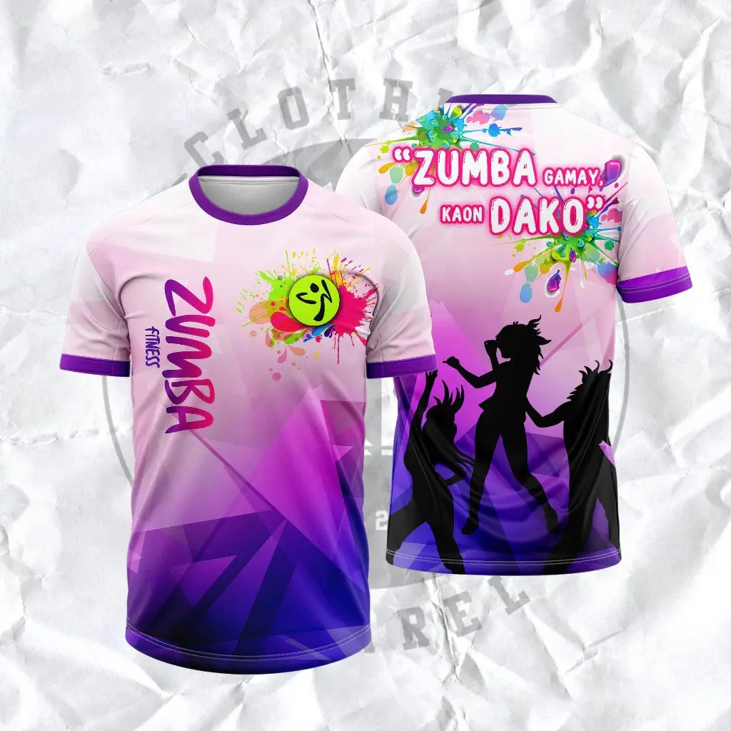 zumba women's T-shirt Support team customization Love Zumba Summer Drifit Shirt Zumbawear Breathable Short Tshirt Sleeve Tee Female Tops