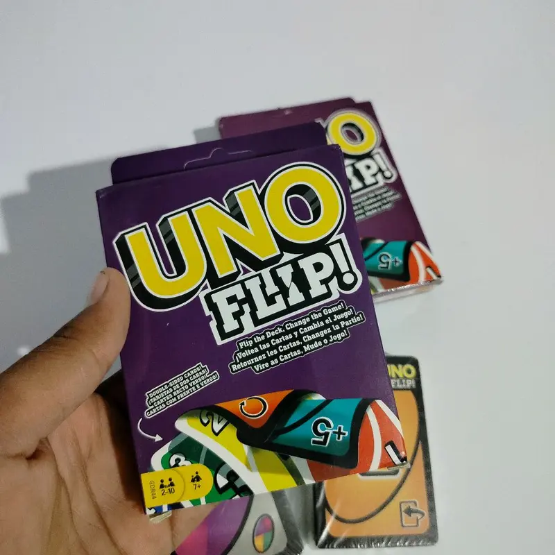 mainan kartu uno flip/ mainan 1 keluarga 1