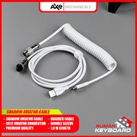 Gambar Shadow - Shadow Connect Aviator Cable - Premium Double Sleeve Braided Coiled Cable - GX12 - BLACK dari Rumah-Keyboard Kota Administrasi Jakarta Barat 4 Tokopedia