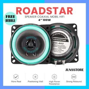 ROADSTAR Speaker Subwoofer Tweeter Coaxial Mobil HiFi 1 PCS Rakitan Sound Rumahan