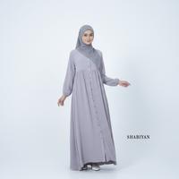 Gambar SHABIYAN-542 Gamis Harian Wanita Simple dan Elegan - Sage, S/M dari shabiyan Kota Administrasi Jakarta Selatan 4 Tokopedia
