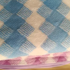 OTITO Handuk Mandi Dewasa 70x140cm Motif Salur Zigzag & Diamond Handuk Microfiber Lembut Handuk Bulu Halus Super Serap Air (6)