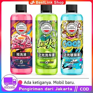 Sabun Cuci Touchless 500ml - Foam Tebal, Tanpa Gosok, Untuk Mobil & Motor