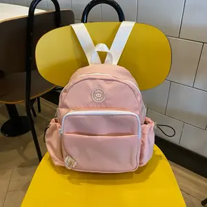 CUNIKY SHUJI Backpack MINI Ransel Kanvas Monogram Waterrepellent Wanita Pria RS14 Free Pin Tas Kecil Multifungsi Unik Antimainstream
