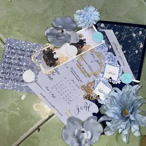 properti foto wedding keepsake wedding stationery undangan aesthetic dekorasi bunga kertas bingkai photoshoot properties