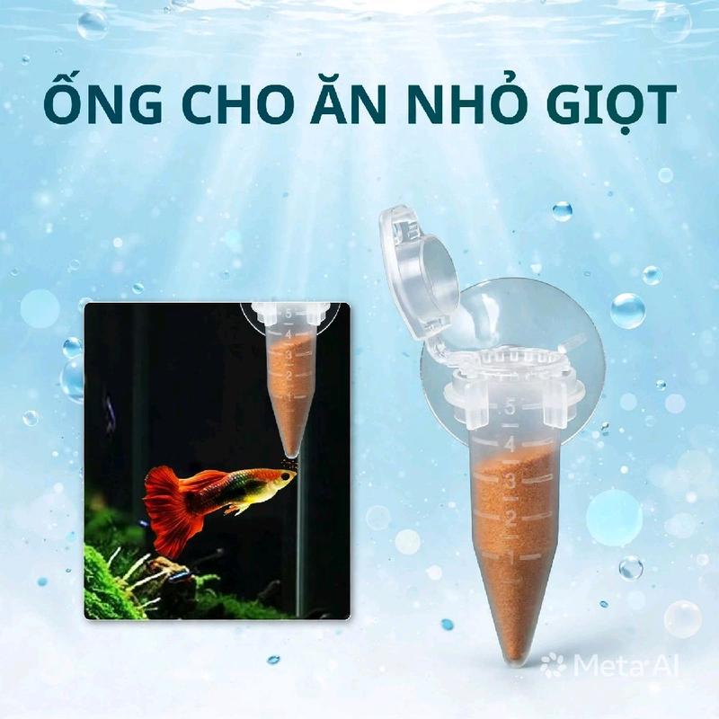 Ống Cho Ăn Nhỏ Giọt - Ống đựnġ Thức Ăn - Ống Cho Ăn ARTEMIA Ống 1,5ml và 5ml