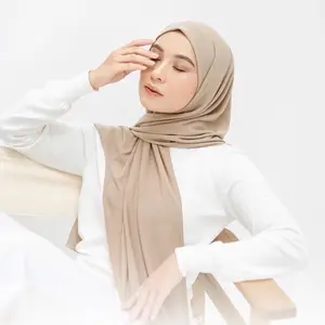 Pastellascarf | Salma Hijab Segitigat Oval Softpet Bahan Jersey Instan Muslim Kerudung