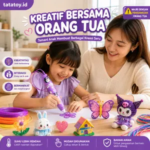【Harap pastikan bisa menerima paket sebelum memesan】Mainan edukasi anak, pena ajaib 3D cetak, pena gambar 3D, pelatihan kerajinan DIY, pena 3D untuk anak-anak, bahan suhu rendah, tanpa polusi, bahan ramah lingkungan