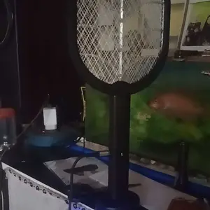 Raket Nyamuk 2 Mode Charger USB Kabel raket nyamuk listrik cas ori Sinar uv listrik cas 2 in lampu led uv bisa berdiri rraket nyamuk charger