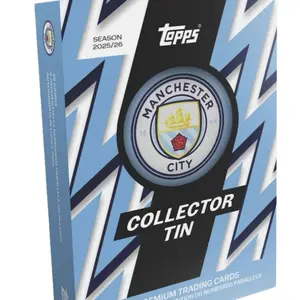 Topps Manchester City collector tin