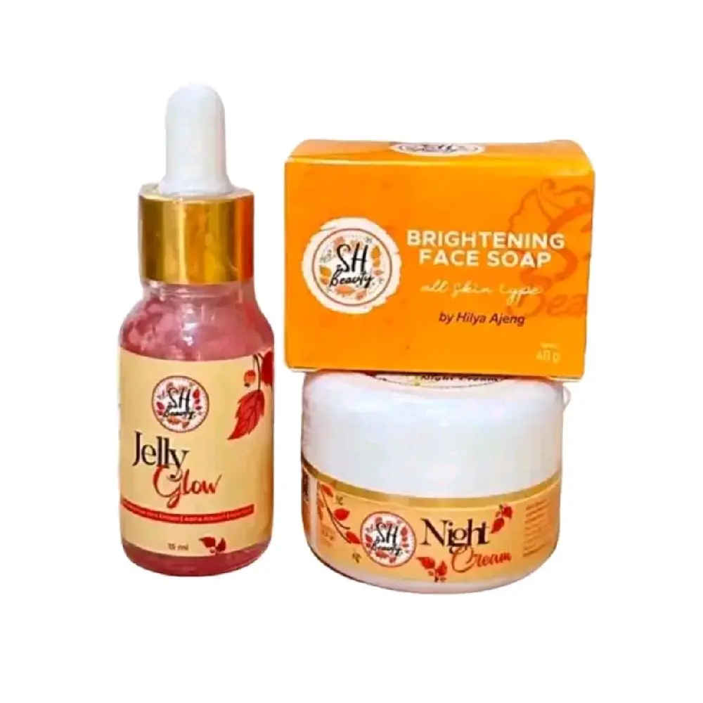 Perawatan Wajah Hilya Ajeng SH Beauty BPOM - 3 Item Pencerah - Pelembab