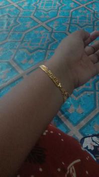 Product Review of Gelang Rantai Bisa Di Sepuh Perhiasan Emas Bracelets from u**3 0