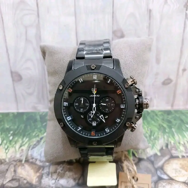 CHRONO AKTIF LEOPARD 8804 JAM TANGAN PRIA TAHAN AIR BERGARANSI Watches Biru tangansultan 6