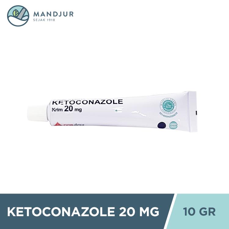 Ketoconazole OGB Dexa 2% Krim 10 Gram - Pereda Gatal Kulit Infeksi Jamur