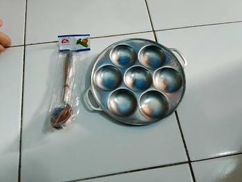 Product Review of Best Seller!!! Cetakan Telor / Cetakan Cilor 1pcs carabika 7 lubang Egg Kitchenware from A**a 0