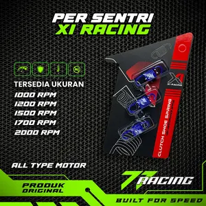 PER CENTRIK X1 RACING - PER CENTRI - PER KAMPAS GANDA 1000 - 1200 -1500 - 1700 - 2000 RPM RACING PERFORMANCE PER KECIL MOTOR MATIC