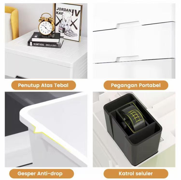 CuteBaby Lemari Pakaian/Lemariplastik/Laci Plastik/Kabinet Drawer Storage CabinetUkuran Jumbo 5 Tingkat Termurah Lemari Penyimpanan CuteBaby Lemari Pakaian/Lemariplastik/Laci Plastik/Kabinet Drawer Storage CabinetUkuran Jumbo 5 Tingkat Termurah Lemari Penyimpanan