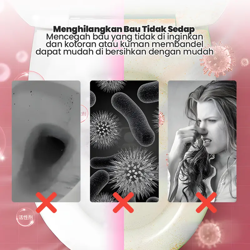 Pembersih Toilet Bunga Penghilang Bau dan Urin Kamar Mandi yang Ampuh 6