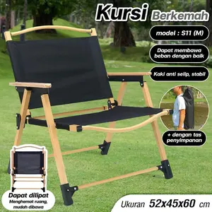 KURSI LIPAT PREMIUM MULTIFUNGSI FOLDABLE CAMPING CHAIR OUTDOOR BANGKU PIKNIK KURSI REKREASI