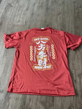 Product Review of M-5XL 2024 CNY T-shirt Creative Text Make Money Printed Men's Fashion Short Sleeve Graphic Tees Chinese New Year Style Oversized Shirt Plus Size Clothes from e**p 0