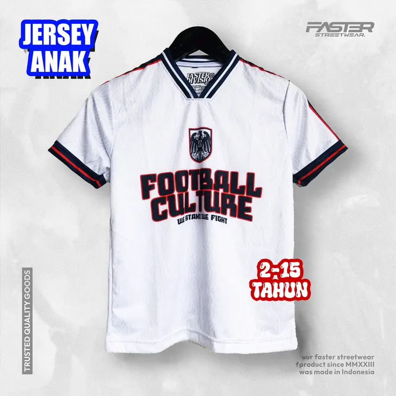 Jersey Anak kekinian - Atasan Anak - Jersey Vintage - Ootd Anak - FASTERDIVISION 2