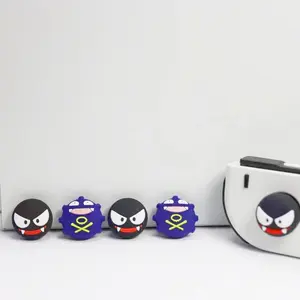 2PCS Cartoon Silicone Thumb Grip Caps Joystick Cover for Nintendo Switch OLED/Switch Lite/ Switch V1 V2 Accessories
