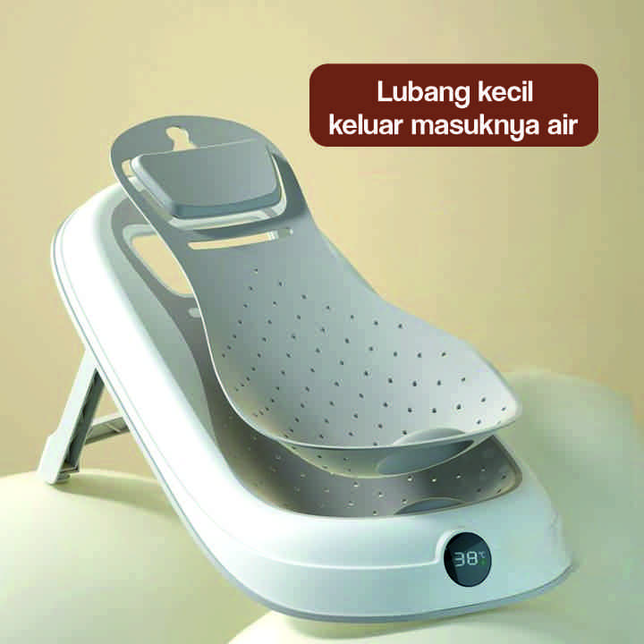 Starlight Bak Mandi Bayi Tempat Mandi Anak Dengan Indikator Suhu HOE201 7