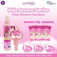 Gambar Paket Kids Aroma Series Yunikon Kids Body Mist 100ml + 60ml & Tisu Basah 20s (Purple Green Pink) - GREEN dari Yunikon Indonesia Kab. Tangerang 2 Tokopedia