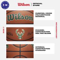 Gambar 6.6 Mega Sale | Wilson NBA Team Alliance Bola Basket Mil Bucks Indoor/Outdoor Bahan Polyurethane Size 7 - WZ4029317XB7 dari Wilson Indonesia Official Shop Kota Bekasi 3 Tokopedia