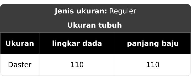 Ellarist Daster Payung std LD 110 Daster wanita