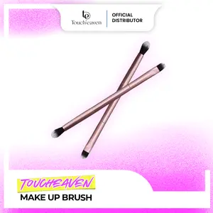 Dual End Make Up Brush – Multifungsi untuk Eyeshadow, Concealer & Blending | Bulu Lembut & Presisi  Alternatif judul:
