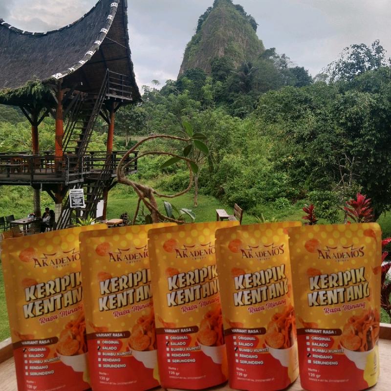 Keripik Kentang Rasa Rendang 120gr 4