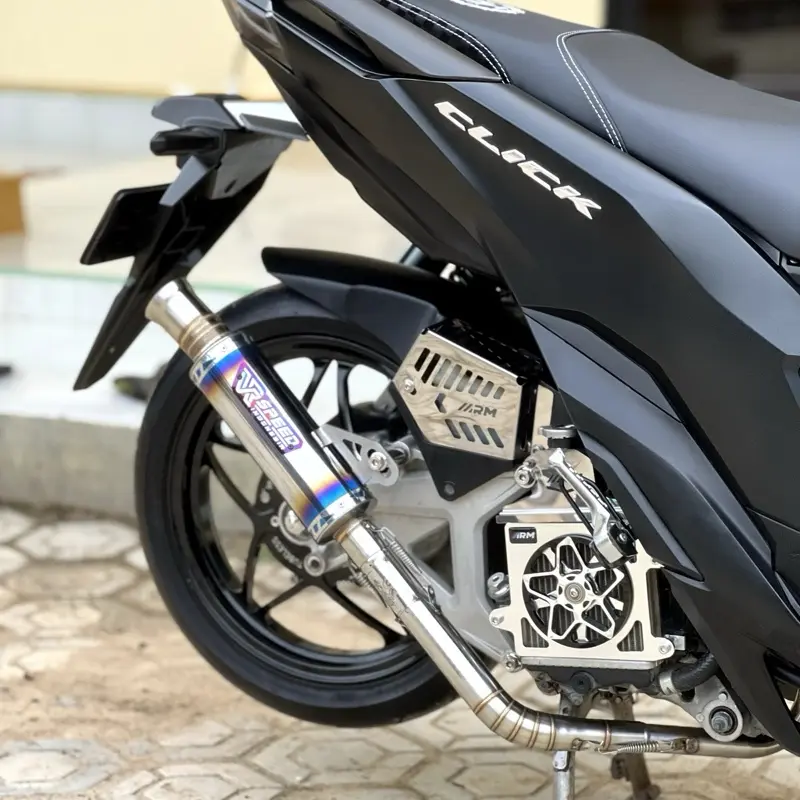 KNALPOT VR SPEED RACING SALEMBA VARIO NEW VARIO OLD AEROX NEW AEROX OLD RACING BERKULITAS DANA PELAJAR 7