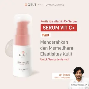 GEUT REVITALIZE Vitamin C+ Serum 15ml Wajah Essence