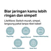 Gambar TP-Link LS108G 8-Port 101001000Mbps Desktop Switch dari BORONG KOMPUTER Kota Administrasi Jakarta Barat 4 Tokopedia