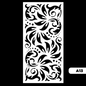 Krawangan PVC Foamboard / Ornamen PVC Foam Board L40cm X 80cm Tebal 5mm / Partisi KODE A13