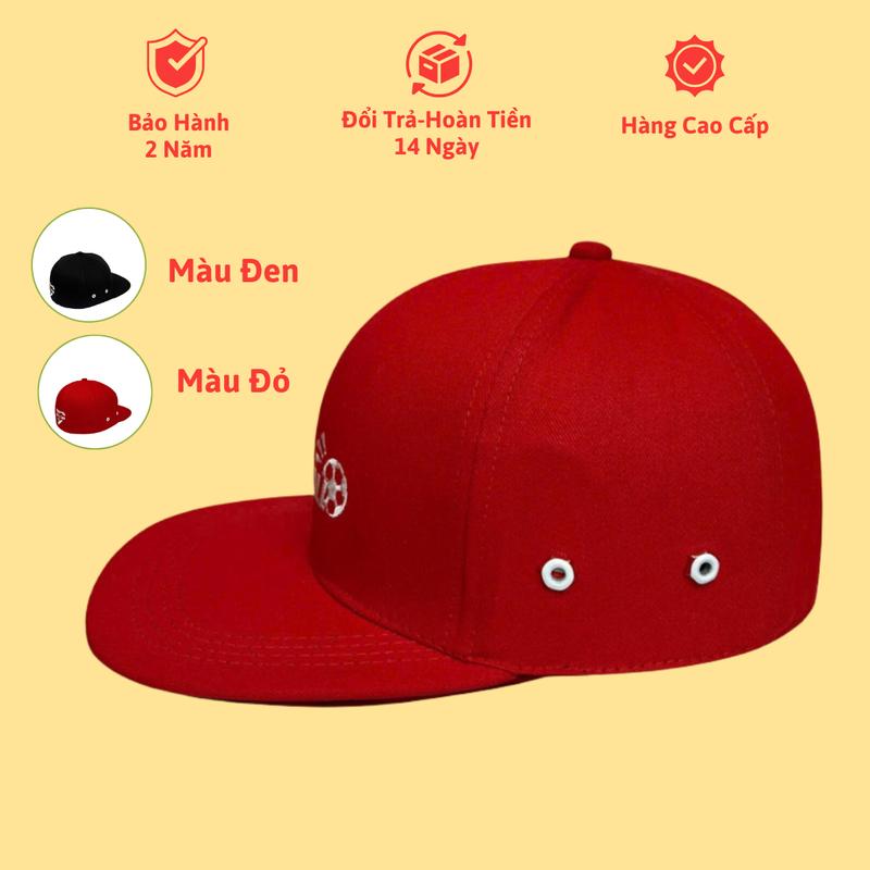 Mũ lưỡi trai đội ngược - Nón kết nam bít đuôi, mũ fitted cap vải kaki Dowry D36 mũ bóng chày nón ket