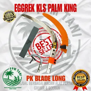 EGGREK KLS PALM KING BLADE LONG ORIGINAL MALAYSIA tanpa asah