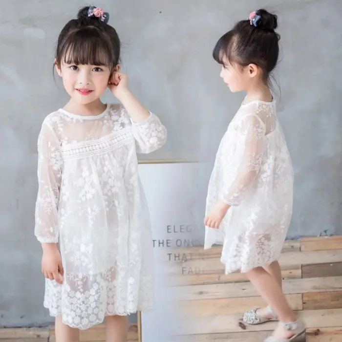 EVENT 1.1 BAJU BAPTIS DRESS PUTIH ANAK IMPORT