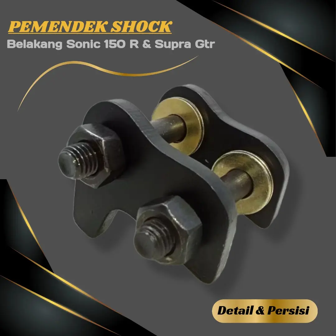Pemendek Penurun Shock Belakang Sonic 150 r Pemendek Monoshock Supra Gtr 150