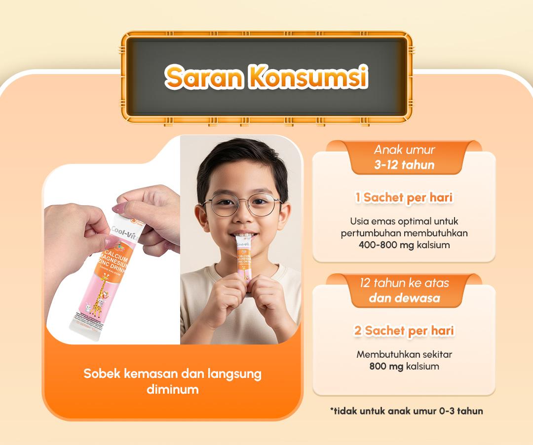[AIO A] Cool-Vita - Disney Toy Story 5 - 2 Box CalMagZinc Drink 20 Sachet Rasa Strawberry Yogurt Kalsium Magnesium Zinc Vit D3 Suplemen Kesehatan Untuk Anak 3 Tahun dan Dewasa | Suplemen Vitamin Bantu Penuhi Nutrisi Anak | BPOM & HALAL