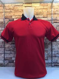 Gambar Polo Shirt Merah Kaos Kerah Polos Baju Pria Cowok Kaus Lengan Pendek dari YB Flanel Kota Administrasi Jakarta Barat 2 Tokopedia