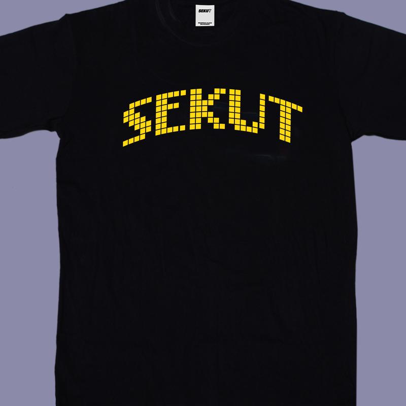 SEKUT WEAR - 8BIT BLACK T-SHIRT 3